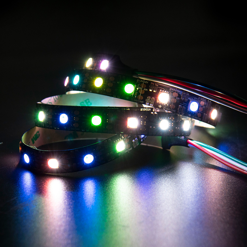 Best Selling Wholesale WS2811 SPI One One LED Pixel SMD5050 RGB Programmable DC12V 12mm Cuttable Home Decor LED Neon Flex Light