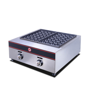 เตาย่างปลาบอลแ<span class=keywords><strong>ก</strong></span>๊สแบบมืออาชีพ 2 หัวเตา, <span class=keywords><strong>ก</strong></span>ำลังไฟสูง 26,700 BTU ใช้แ<span class=keywords><strong>ก</strong></span>๊ส LPG สำหรับย่างทาโกะยากิและไส้กรอ<span class=keywords><strong>ก</strong></span>ไต้หวัน - Product Image 2