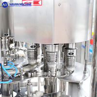 Chaîne de production clé en main XGF8-8-4 entièrement automatique pour le remplissage d'eau pure en bouteilles PET, 2500-3000 BPH, haute efficacité