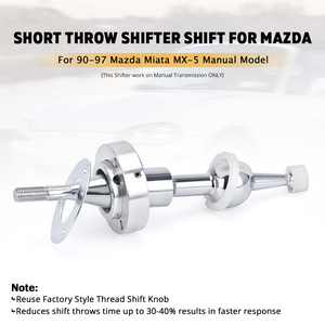 Palanca de Cambios Poyracing de Aleación de Aluminio Resistente a la Corrosión para Mazda Mx5 Miata Rx7 86-91 Transmisión Manual - Product Image 2