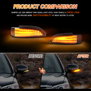 Luz de señal de giro de espejo de lámpara de coche LED dinámica para Toyota <span class=keywords><strong>YARIS</strong></span> CAMRY PRIUS C VIOS COROLLA VENZA - Product Image 4