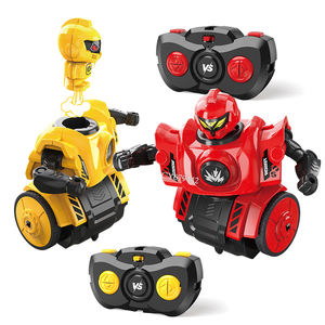 Ensemble de jouets de construction de robots STEM, robots de combat à éjection RC, robots télécommandés, robots de combat pour enfants - Product Image 1