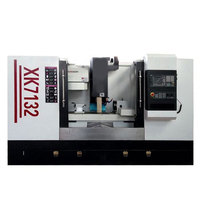 Machine de fraisage CNC horizontale DL XK7132 avec commande GSK et ATC automatique à vendre