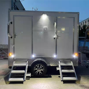 TUNE Portable Toilette Douche Portable Conteneur Maison Mobile Toliet Remorque - Product Image 4