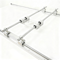 Kit de routeur CNC DIY 3 axes 20 mm avec base de 2440 mm et ensemble complet de rails linéaires pour projets de planification, de surfaçage et de gravure