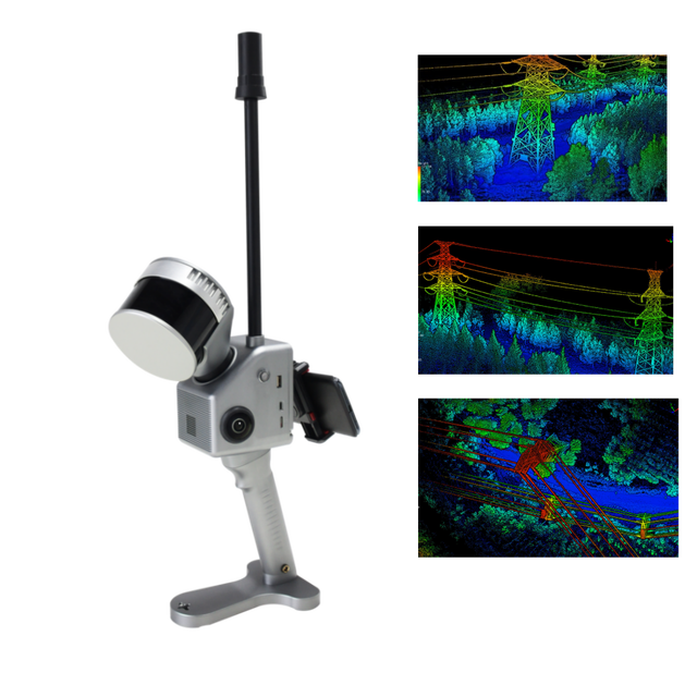 GEOSUN GS-100G Handheld SLAM GNSS RTK LiDAR Scanner 3D Scanning System 1 Year Warranty for Power Line Bridge Underground Survey