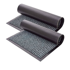 Easy Clean Tapis de sol en tissu polyester résistant à la poussière et à l'absorption d'eau Tapis de porte sur mesure pour augmenter la friction - Product Image 2
