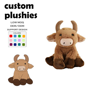 Cá Nhân Thú nhồi bông đồ chơi được làm từ thiết kế của bạn bò hổ Khỉ đồ chơi sang trọng tùy chỉnh lông linh vật plushies - Product Image 3