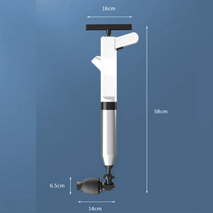<span class=keywords><strong>Desatascador</strong></span> de Alta Presión de Acero Inoxidable, <span class=keywords><strong>Potente</strong></span> <span class=keywords><strong>Desatascador</strong></span> de <span class=keywords><strong>Fregadero</strong></span>, <span class=keywords><strong>Desatascador</strong></span> de Aire de Goma para Tuberías Obstruidas, Bañera - Product Image 3