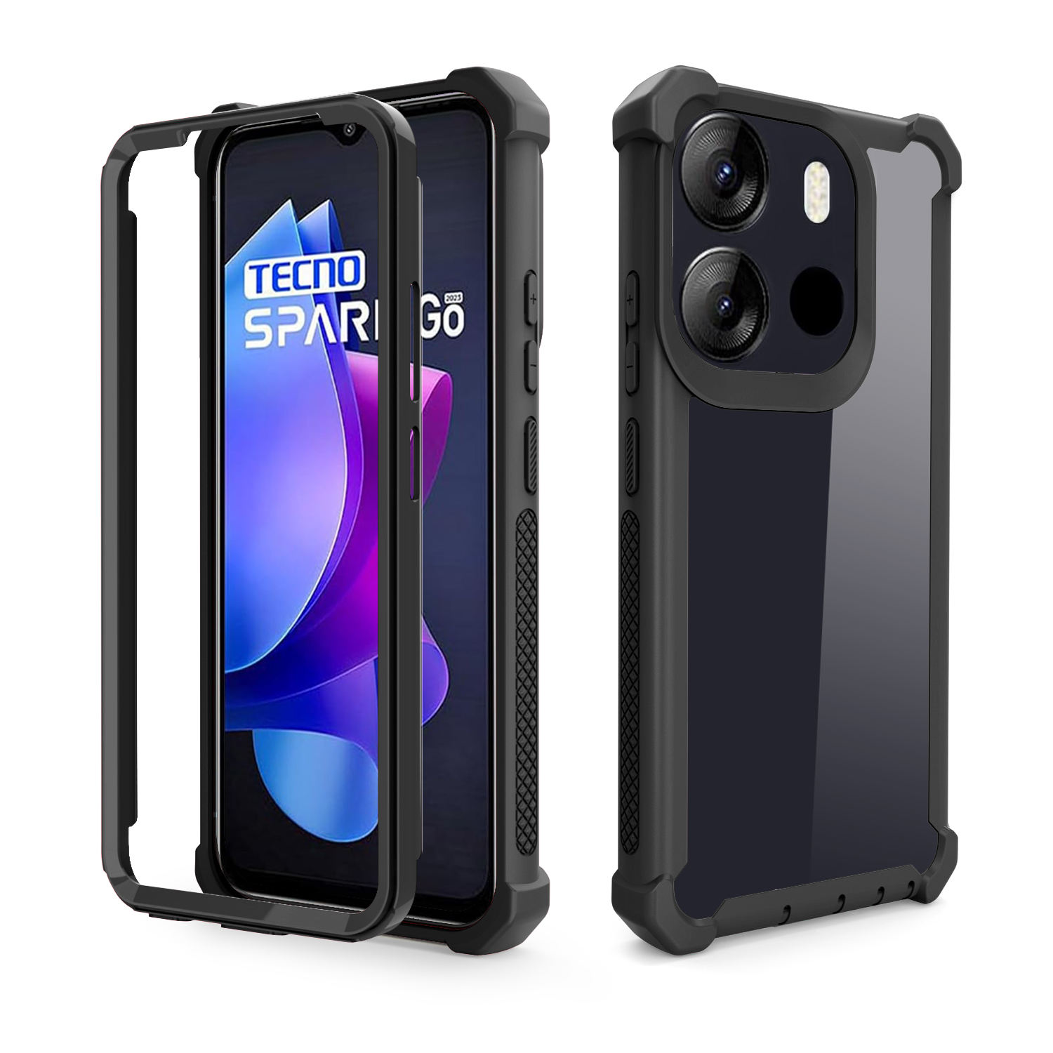 Space phone case for TECNO Spark GO 2023 colorful case shockproof