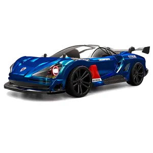 Simulation 7.4V lithium battery power super sports car model with 6 kinds of control lights remote control drift high speed car