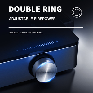 DSP Kompor Listrik Portabel, Kompor Induksi Pemanas 2000W Komersial Kontrol Sentuh Kualitas Tinggi Desain Baru - Product Image 3
