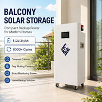 Batería LiFePO4 de 51.2V 314Ah con Ciclo de Vida Largo y 8000 Ciclos para Almacenamiento de Energía Solar Residencial