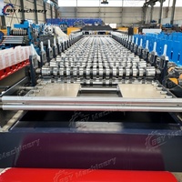 Machine de formage de rouleaux de tuiles métalliques entièrement automatique avec système de découpe hydraulique PLC, certifiée CE ISO pour la construction