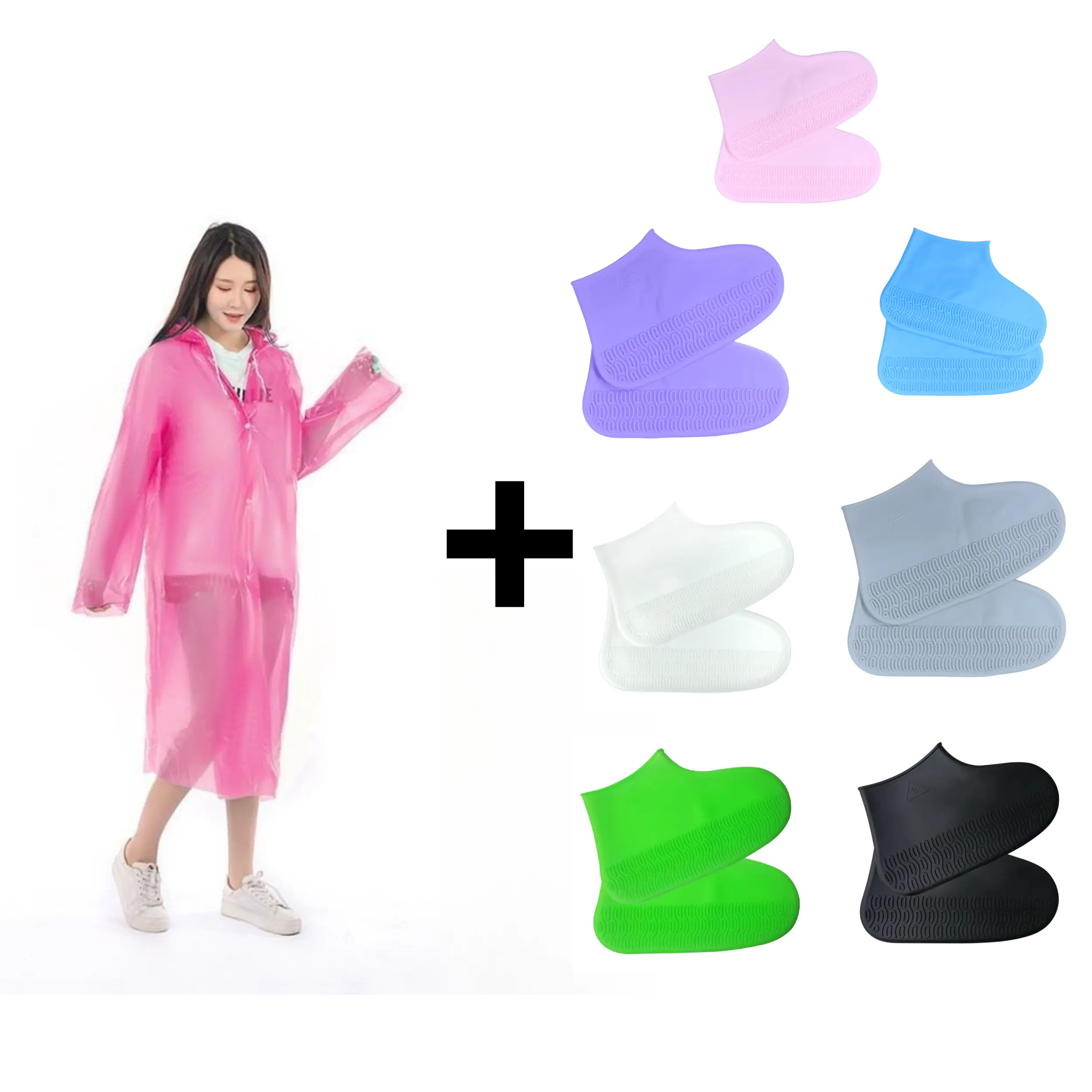 Reusable Kids Indoors Lightweight Transparent Disposable Womens Rain Men For Raincoats Waterproof Raincoat Covers Shoe Silicone