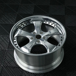 Jantes forgées VSKF <span class=keywords><strong>2</strong></span>/3 pièces 17 18 19 20 pouces Chrome / Poli Step Lip Deep Dish 5x114.3 5x120 Compatible 350Z G35 Supra RX7 - Product Image 3