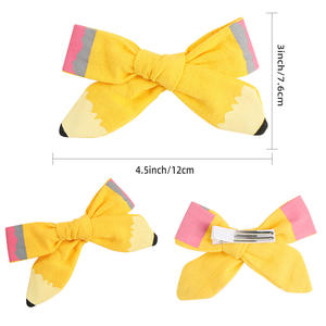 2 pièces/ensemble de pinces à cheveux pour <span class=keywords><strong>petites</strong></span> filles, accessoires de cheveux pour la rentrée scolaire - Product Image 5