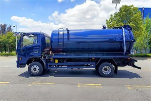 Dongfeng 4*2 <span class=keywords><strong>LHD</strong></span>/rhd 8000 lít chân không nước thải xe tải Phân hút cống làm sạch xe tải cho giá thấp - Product Image 3