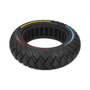 Pneu solide tout-terrain Ulip 10x2.70-6.5 avec trois bandes colorées pour trottinette électrique, antidérapant et résistant à l'usure - Product Image 6