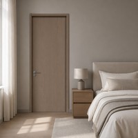 Porte intérieure de style personnalisé, design moderne et minimaliste pour chambre à coucher, maison entière, appartement, hôtel, projets architecturaux