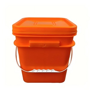 Stampo per Secchio di Vernice Quadrato in Plastica da 5 Litri e 15 Litri, Robusto e Impilabile, per Stampaggio a Iniezione - Vendita Calda - Product Image 1