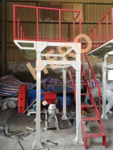 HDPE LDPE Polyéthylène Rotatif En Plastique T-shirt Sac Die Tête Soufflé <span class=keywords><strong>Film</strong></span> Soufflant Soufflant Extrudeuses Machine - Product Image 3