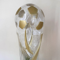 Vente en gros usine : Pots en plastique personnalisés de formes uniques, avec couvercles, pour bonbons, snacks et contenants de football mondial
