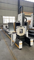 Machine de découpe laser à double mandrin haute vitesse 3000W, machine de découpe laser à fibre CNC 1060, machine de découpe industrielle de métaux