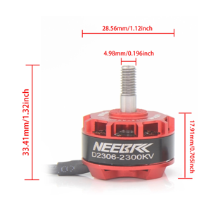 4 motores sin escobillas 2306 CW/CCW con ESC <span class=keywords><strong>ES25</strong></span> 25A Blheli_S para drones de carreras FPV QAV250 Eachine Wizard X220 280, aviones RC y cuadricópteros - Product Image 5