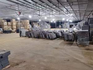 Tự nhiên màu đen màu xanh Bazan đá Granite tấm gạch gạch pavers nhiệt flamed waterjet kết thúc tùy chỉnh kích cỡ - Product Image 6