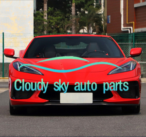 Cover Mesin YT Dry Carbon Fiber C8 untuk Chevrolet Corvette C8 2-Door Targa Top Coupe 2020-2021 - Product Image 6