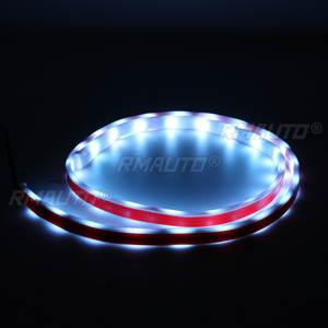 Feux de coffre arrière de voiture 5 modes, multicolores RGB, bande LED dynamique pour frein, clignotant et avertissement, 120cm 150cm - Product Image 6