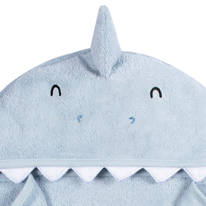 Descuento Máximo 4 piezas Baby Boys Blue Shark <span class=keywords><strong>Toalla</strong></span> y toallitas Material Tamaño Color Personalizar Soporte <span class=keywords><strong>Toalla</strong></span> para bebé - Product Image 6
