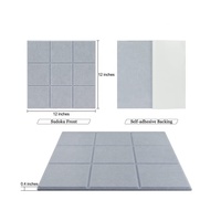 Design moderne 9MM & 12MM épaisseur feutre mur & plafond panneau acoustique insonorisé pour la maison et le bureau