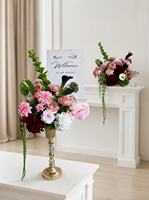 Arrangement floral de luxe pour mariage et événements, centre de table floral, centre de table de mariage