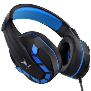 KIKC หูฟัง7.1 Surround Gaming หูฟังอุปกรณ์เสริม Boy ชุดหูฟังสำหรับเล่นเกมไมโครโฟนแบบถอดได้