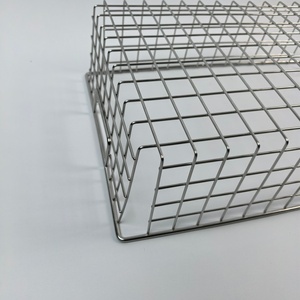 Rổ đựng đồ bằng thép không gỉ cho tủ bếp, dạng kéo, hình chữ nhật, bằng dây kim loại - Product Image 5