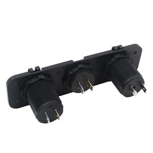 <span class=keywords><strong>Prix</strong></span> d'usine <span class=keywords><strong>Prise</strong></span> de courant 12V avec chargeur USB double et voltmètre LED - Product Image 2