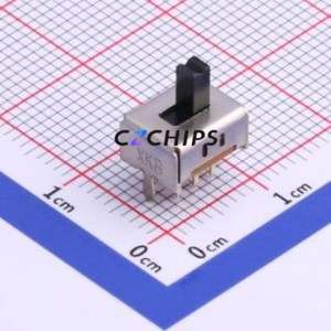 SS22D03L4 Slide Switch Through hole Component (THT) Switch Single Pole Double Throw Rectangle Pin Header PC Pin 8.6mm - Product Image 1