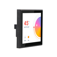 Controlador Inteligente de Sobremesa con Pantalla Táctil IPS de 4 Pulgadas, Monitoreo del Consumo de Energía Eléctrica para Uso en el Hogar y Hoteles, Material Plástico