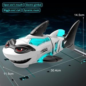 EPT-Jouets électriques universels à piles pour enfants, roue, secoueur de queue, <span class=keywords><strong>robot</strong></span> <span class=keywords><strong>requin</strong></span>, avec éclairage musical - Product Image 2