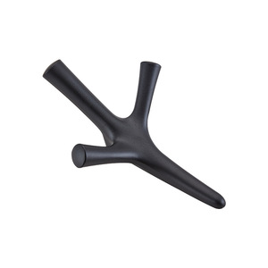 Top Cup Metal Aluminum Alloy Wall Hooks Die Cast Coat Hangers Polished Furniture Hardware Custom Made Parts - Product Image 2