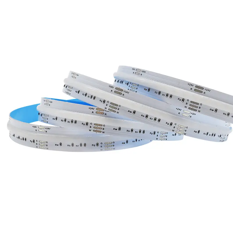 Flexible Remote Control Color Changing Wider Beam Angle 180degree COB RGB RGBW LED Strip Lights