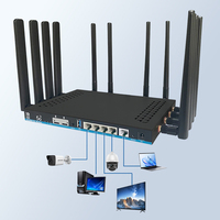 Router Industrial B2B con Doble Ranura para Tarjeta SIM, 4G 5G Desbloqueado, WiFi6, 1GB DDR4, CPE de Doble Banda 3000ax, para Uso Empresarial en Interiores