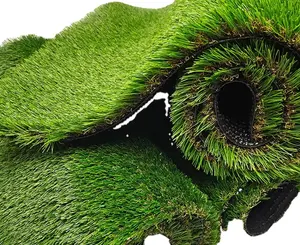 Высокое качество зеленый синтетический газон искусственная трава ковры для футбольного стадиона
