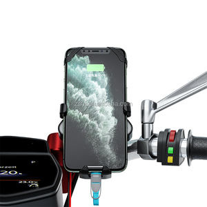 Waterproof 3.5-6.5 Inch <strong>Mobile</strong> <strong>Phone</strong> <strong>Support</strong> Bicycle <strong>Mobile</strong> Stand Cell <strong>Phone</strong> Holder <strong>for</strong> <strong>Motorcycle</strong> With USB Charger - Product Image 4