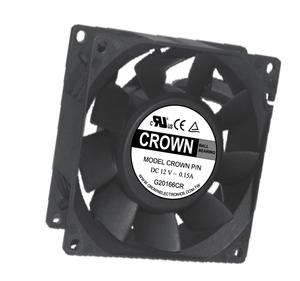 พัดลมระบายความร้อนแบบแกน DC รุ่น Crown 8038 SERVERT2 สำหรับการป้องกัน - Product Image 1