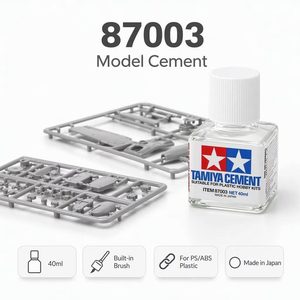 Colle pour modélisme 87003 40 ml avec pinceau pour l'assemblage et la réparation de kits de modèles en plastique - Product Image 4