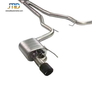 أنبوب عادم عالي الأداء ما بعد البيع بمنفذ واحد من الفولاذ المقاوم للصدأ, لـ Mustang 5.0L 2018 - Product Image 4