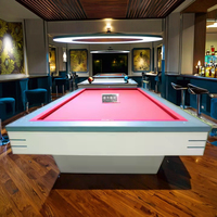 Wanyaju Table de billard avec table de billard en pierre naturelle ardoise 9 pieds Profession vendeur Carom Table3 Table de bande pour bar